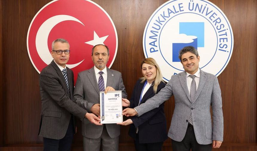 PAÜ ENERJİ YÖNETİMİNDE STANDARTLARI YAKALADI