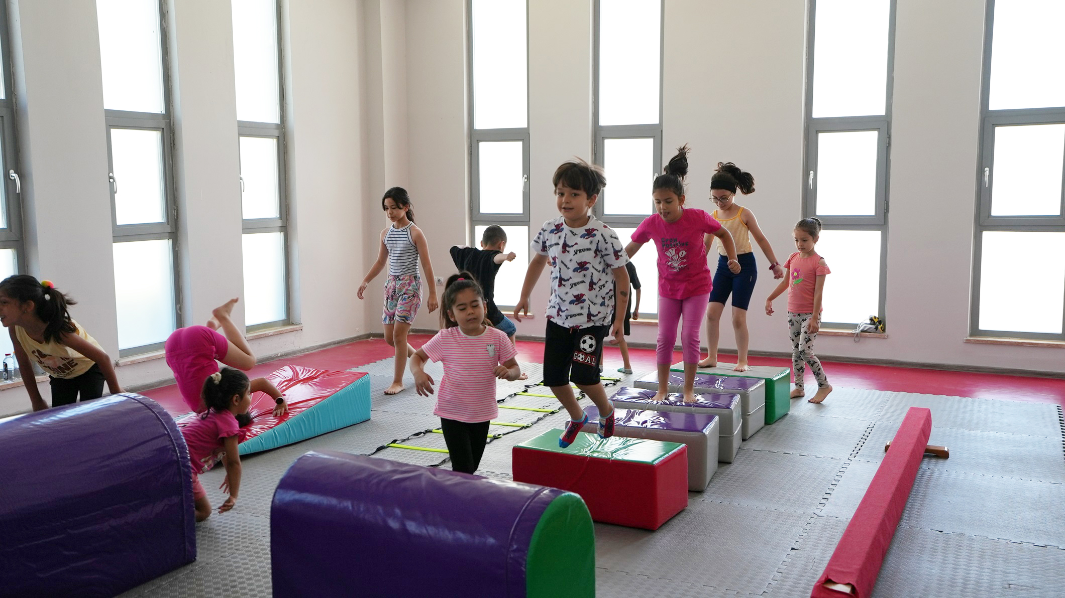 “Yaz Spor Kursları” 12 Ilçede Başladı (2)