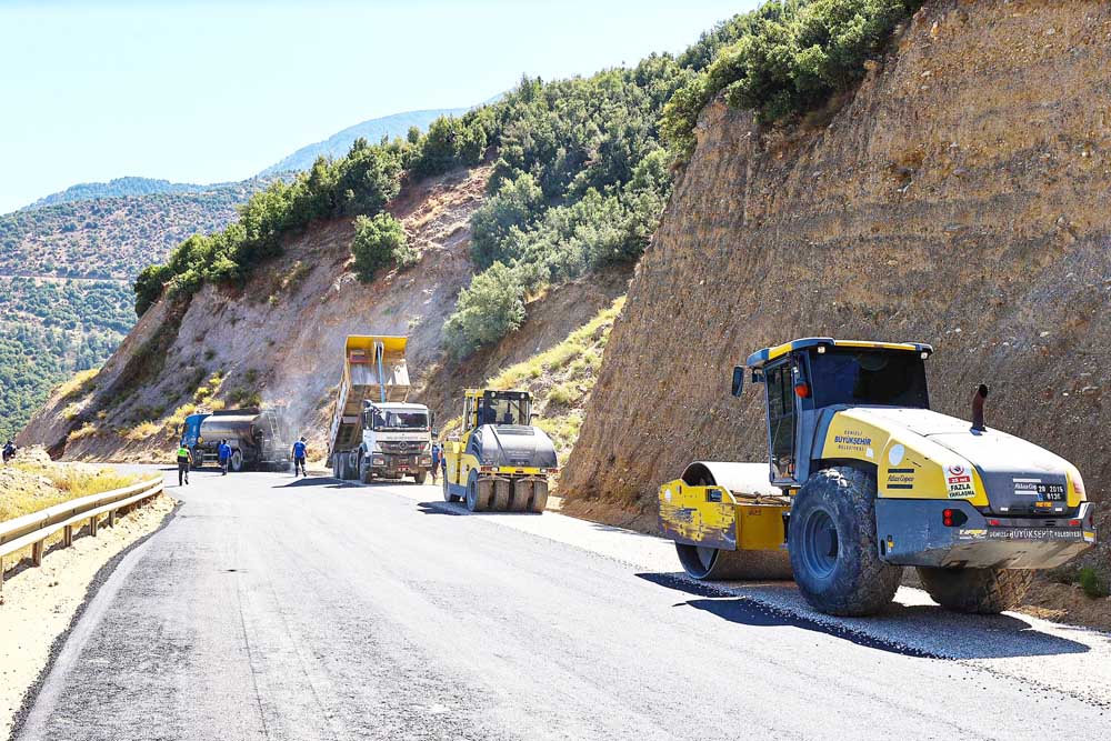Büyükşehir’den Denizli’nin Dört Bir Yanına Asfalt Seferberliği (6)