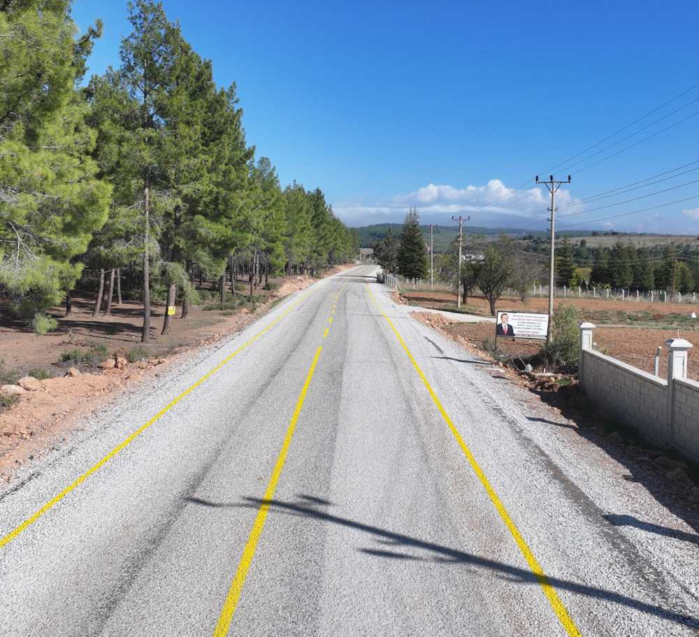Denizli Büyükşehir Karataş Pınarlık Yolunu Tamamladı (2)