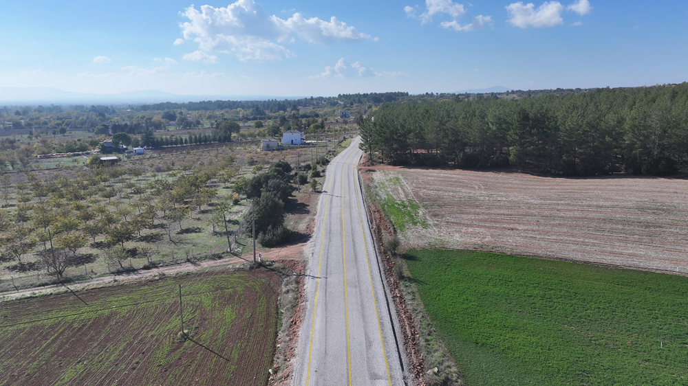 Denizli Büyükşehir Karataş Pınarlık Yolunu Tamamladı (5)