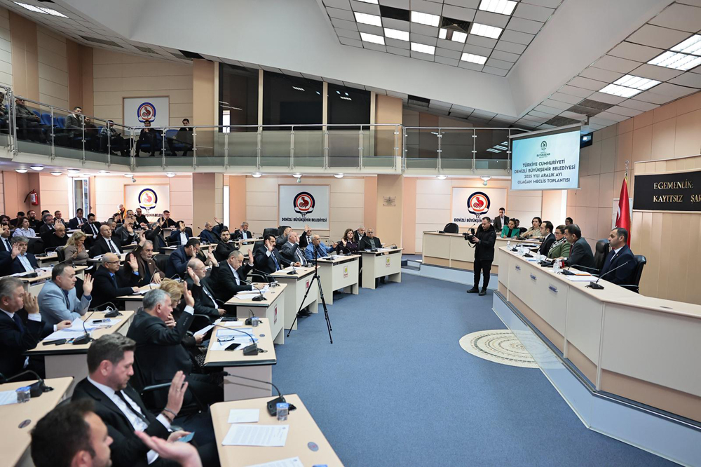 Denizli Büyükşehir Aralık Meclis Toplantısı (2)