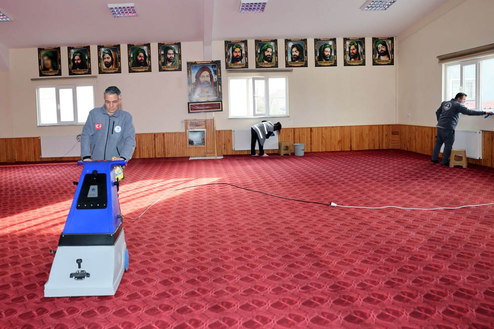 Pamukkale'de İbadethaler Ramazan Ayına Tertemiz Giriyor (2)