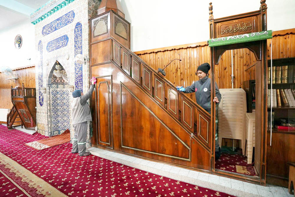 Pamukkale'de İbadethaler Ramazan Ayına Tertemiz Giriyor (7)