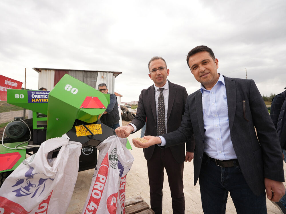 Denizli Büyükşehir’den Bekilli’ye Tarımsal Makine Desteği (1)