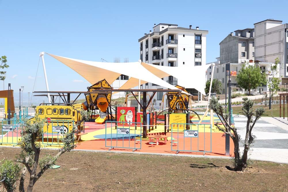 Karahasanli Mahallesi̇’nde ‘Bariş Parki’ Hi̇zmete Açiliyor (1)