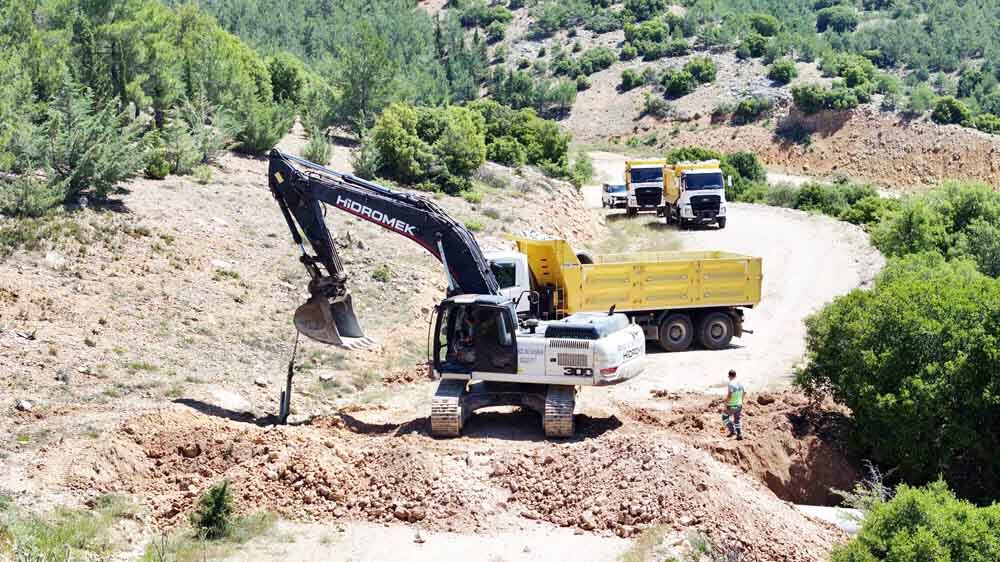Gömce–İmrallı Yoluna Büyükşehir Dokunuşu (4)
