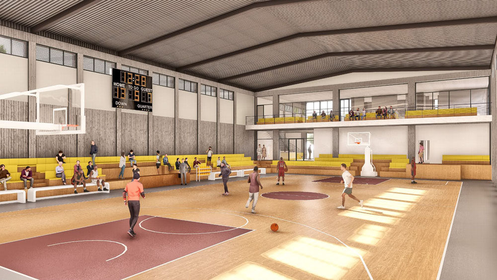 Merkezefendi̇’ye Modern Basketbol Spor Kompleksi̇ Kazandiriliyor (2)