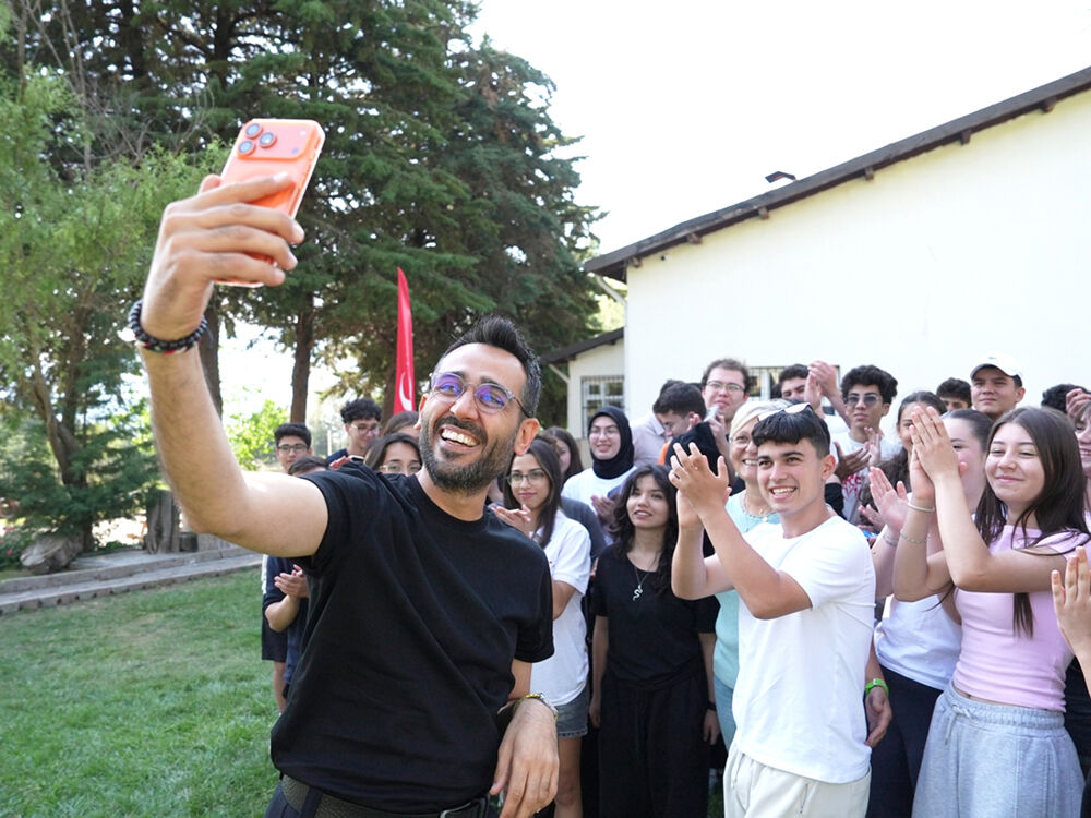 Denizli Büyükşehir’in Kampında Gri Koç Gençlerle Buluştu (1)
