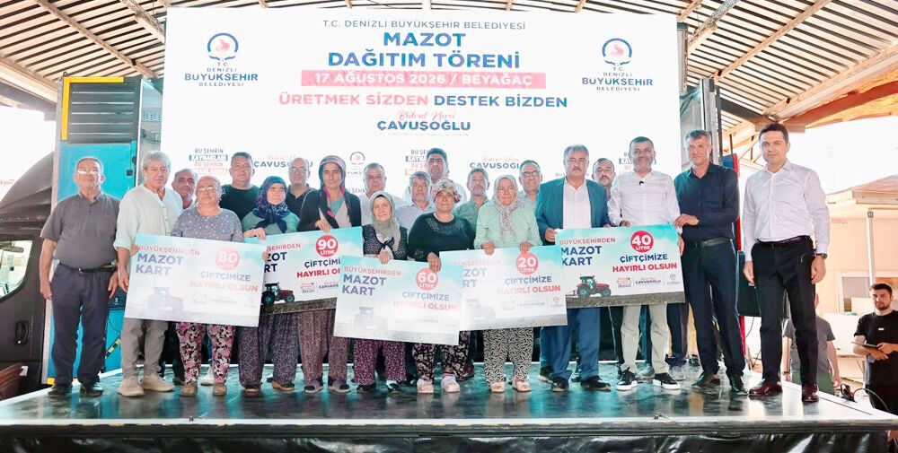 Denizli Büyükşehir’den Üreticiye Mazot Desteği (1)