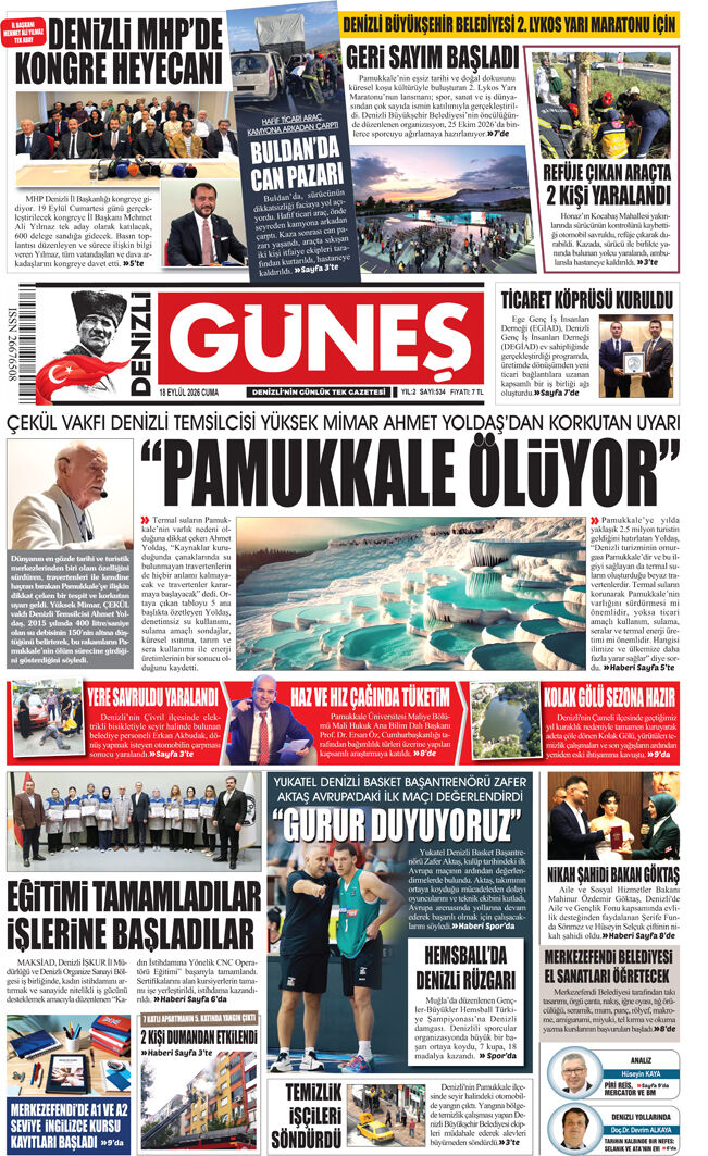 Denizli Güneş Gazetesi
