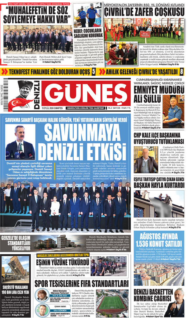 Denizli Güneş Gazetesi