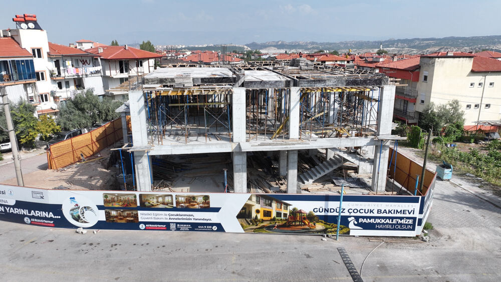 ÇOCUK GELİŞİM MERKEZİ YÜKSELİYOR