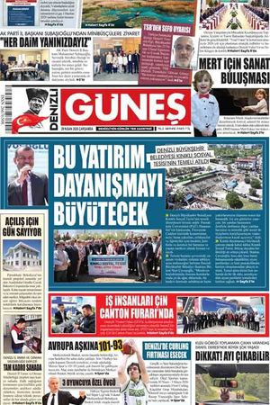 Denizli Güneş Gazetesi