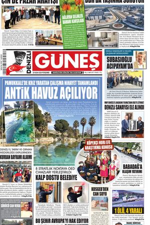 Denizli Güneş Gazetesi