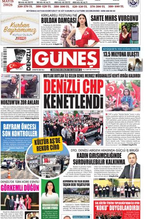 Denizli Güneş Gazetesi