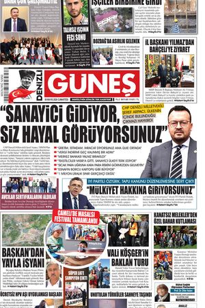 Denizli Güneş Gazetesi