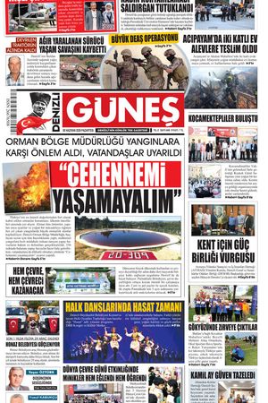 Denizli Güneş Gazetesi