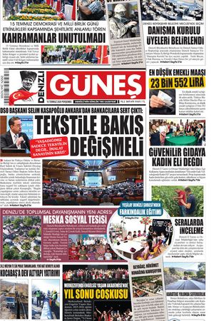 Denizli Güneş Gazetesi