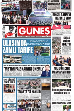 Denizli Güneş Gazetesi