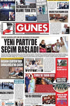 Denizli Güneş Gazetesi